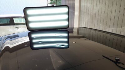 2023年の雹害車両　デントリペア