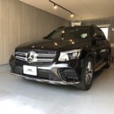 メルセデス・ベンツGLC220ｄ　左フロントドア凹み　デントリペア