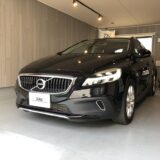 ボルボ・V40　左リアドア凹み　デントリペア