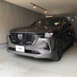 マツダ・CX60　ボンネット凹み　デントリペア