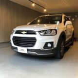 シボレー・キャプティバ　バックドア凹み　デントリペア