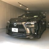 レクサス・RX　運転席ドア凹み　デントリペア