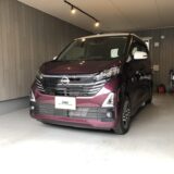 日産・デイズ　助手席側ドアの凹み　デントリペア