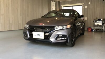 ホンダ・S660　ボンネット凹み　デントリペア