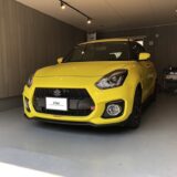 スズキ・スイフトスポーツ　左側フロントフェンダー凹み　デントリペア