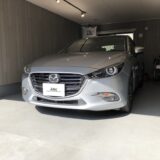 【大和市】マツダ・アクセラスポーツ　バックドア凹み修理　デントリペア