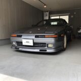 【横浜市】トヨタ・スープラ A70型　左クォーターパネル凹み修理　デントリペア