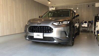 【海老名市】ホンダ・ZR-V　助手席側ドア凹み修理　デントリペア