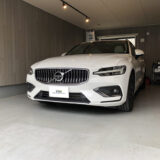 【横浜市】ボルボV60　左フロントフェンダー凹み修理　デントリペア