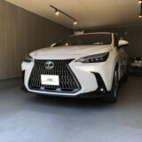 【大和市】レクサス・NX　左フロントドア凹み修理　デントリペア