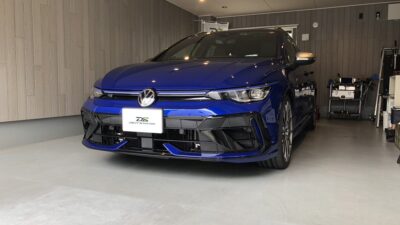 【横浜市】フォルクスワーゲン・ゴルフR ヴァリアント　右リアドア凹み修理　デントリペア