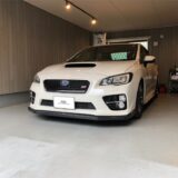 【座間市】スバル・WRX　左フロントフェンダー凹み修理　デントリペア